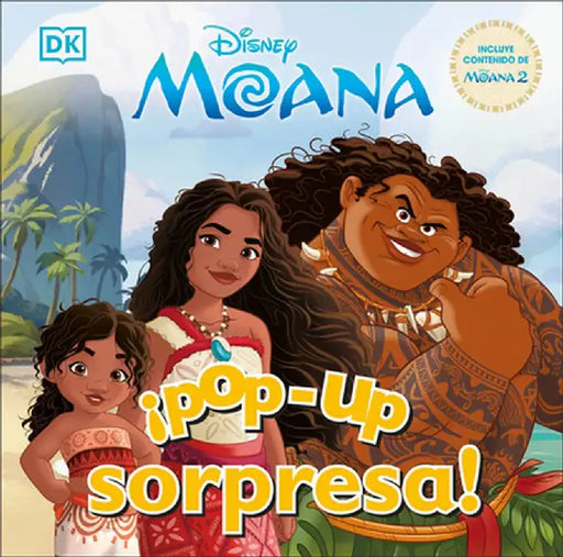 ¡Pop-Up Sorpresa! Disney Moana (Pop-Up Peekaboo! Disney Moana) by DK