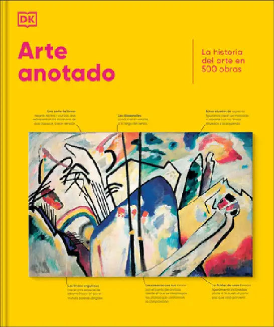 Arte Anotado (Art, Annotated): La Historia del Arte En 500 Obras by Dk