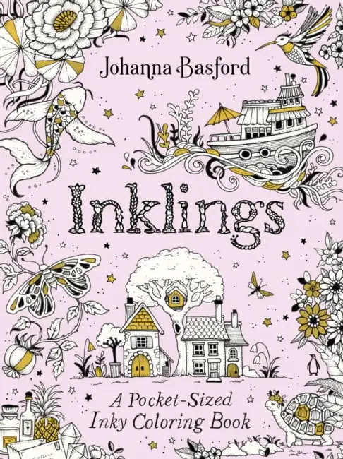 Inklings: A Pocket-Sized Inky Coloring Book by Johanna Basford