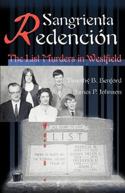 Sangrienta Redencion: The List Murders In Westfield by Timothy B. Benford