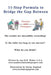 11-Step Formula to Bridge the Gap Between Parents and Teenagers: The Results Are Incredibly Rewarding! Is the Table Too Long or Too Narrow? What Do Yo by Ana H. B. Weber
