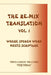 The Re-Mix Translation: Vol. 1 by Trina-Leshay Williams