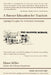 A Banner Education for Teachers: Guiding Principles for a Practical Curriculum by Elinor Miller
