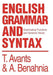 English Grammar and Syntax: Grammatical Functions and Syntactic Values by Tim Avants