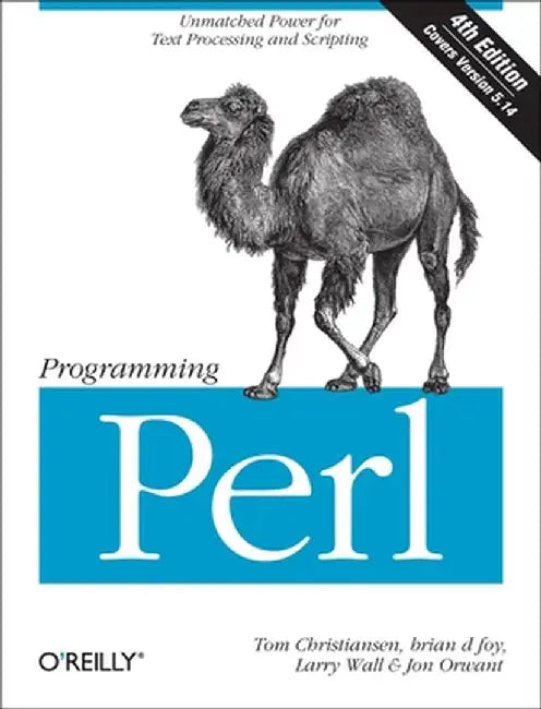 Programming Perl by Tom Christiansen