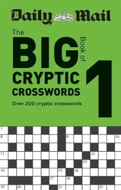 Daily Mail Big Book of Cryptic Crosswords Volume 1 by Daily Mail