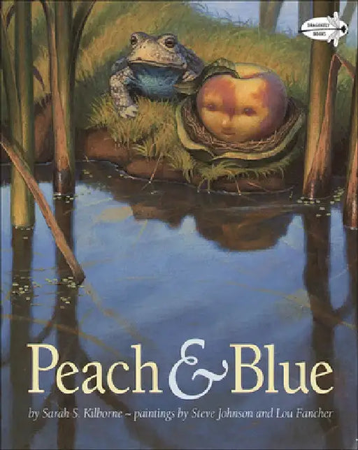 Peach and Blue by Sarah S. Kilborne, Sarah Kilbourne, Steve Johnson