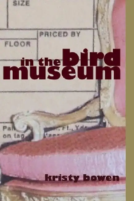 in the bird museum by Kristy Bowen