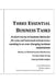 Three Essential Business Tasks: Good Bookkeeping, Timely Planning, Reliable Budgeting by Robert W. Johnson