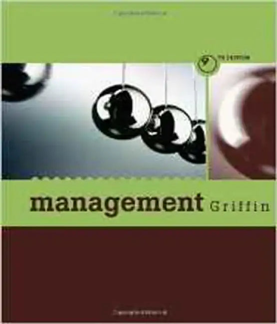 Management: Student Text by Ricky W. Griffin