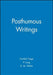 Posthumous Writings by Gottlob Frege