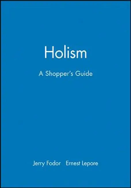 Holism by Jerry Fodor