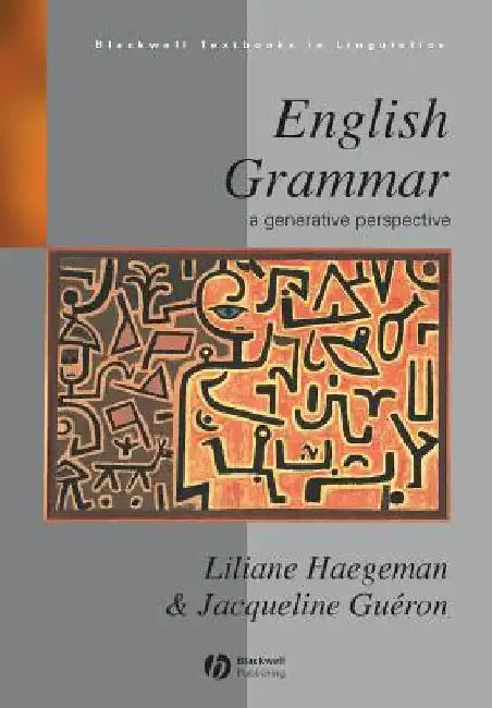 English Grammar by Liliane Haegeman