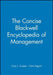 Conse Ency of Mngt by Cary L. Cooper