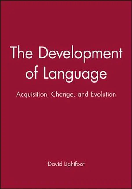 Development of Language by David Lightfoot