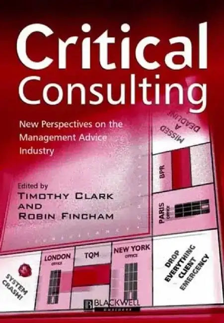 Critical Consulting: New Perspectives on the Management Advice Industry by Timothy Clark