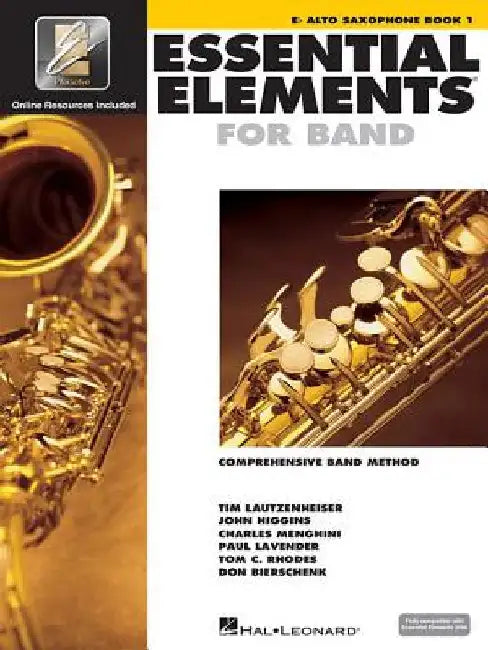 Essential Elements for Band - Eb Alto Saxophone Book 1 with Eei by Hal Leonard Corp
