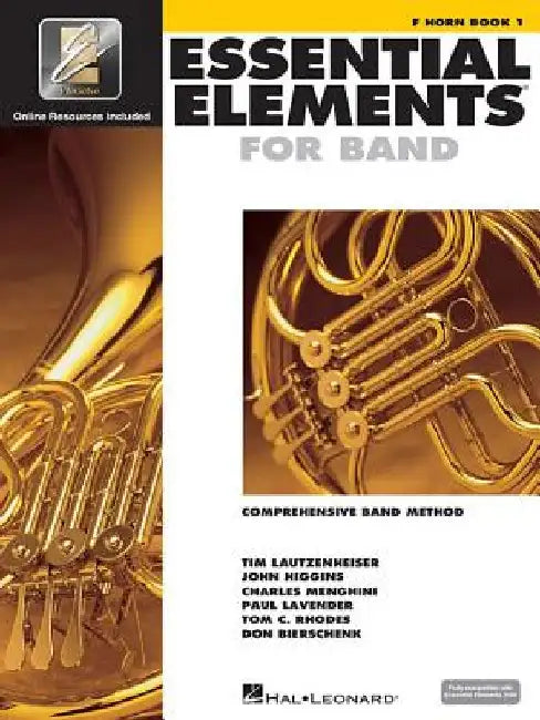 Essential Elements for Band - F Horn Book 1 with Eei by Hal Leonard Corp