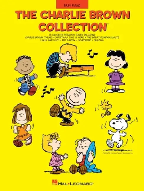 The Charlie Brown Collection Easy Piano Songbook National Federation of Music Clubs 2024-2028 Selection 18 Classic Peanuts Tunes by Vince Guaraldi Hal by Vince Guaraldi