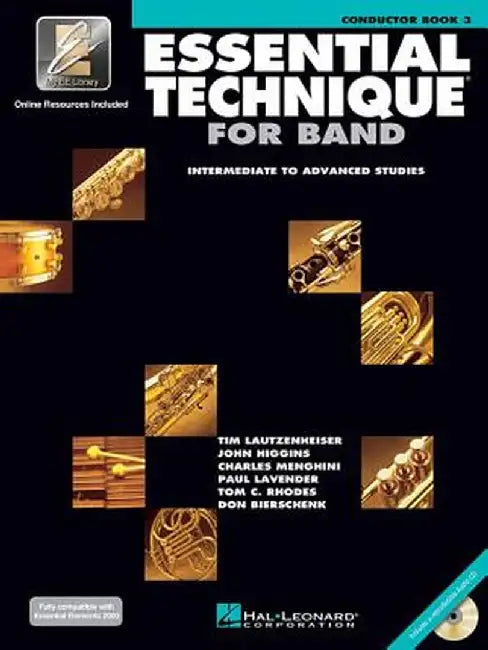 Essential Technique for Band with Eei - Intermediate to Advanced Studies: Conductor by Tim Lautzenheiser