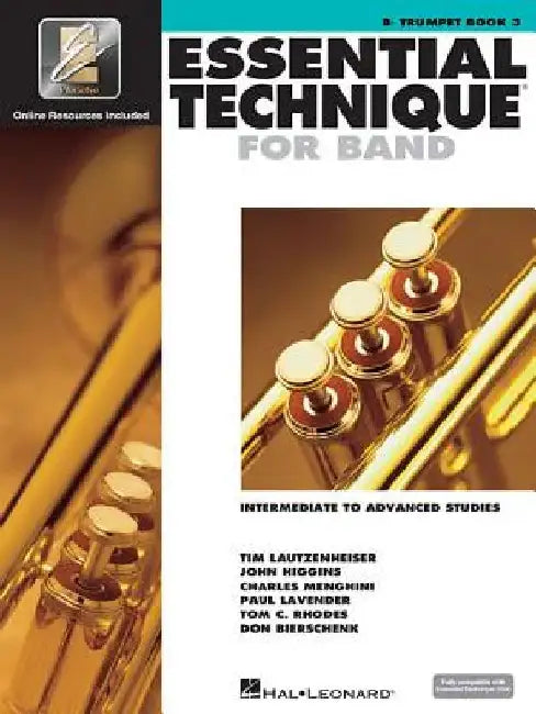 Essential Technique for Band with Eei - Intermediate to Advanced Studies - BB Trumpet (Book/Online Audio) by Hal Leonard Corp