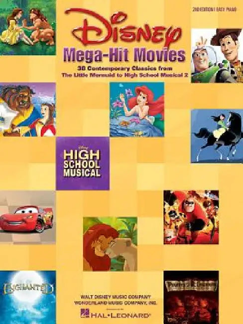 Disney Mega-Hit Movies by Hal Leonard Corp
