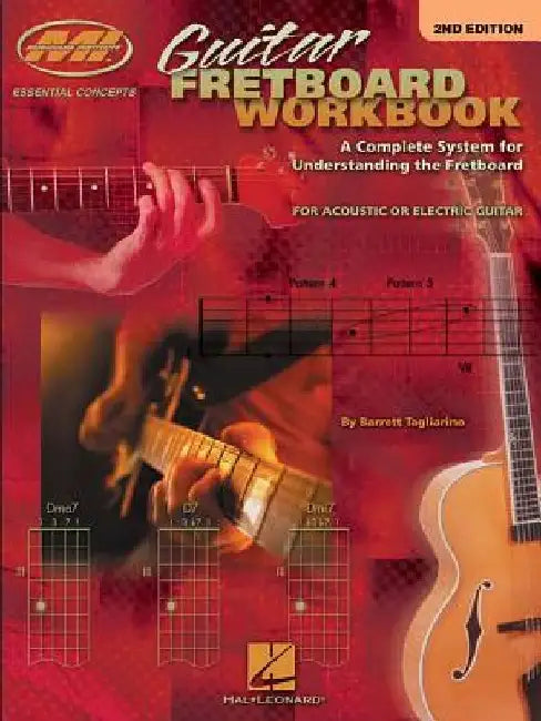 Guitar Fretboard Workbook: Essential Concepts Series by Barrett Tagliarino