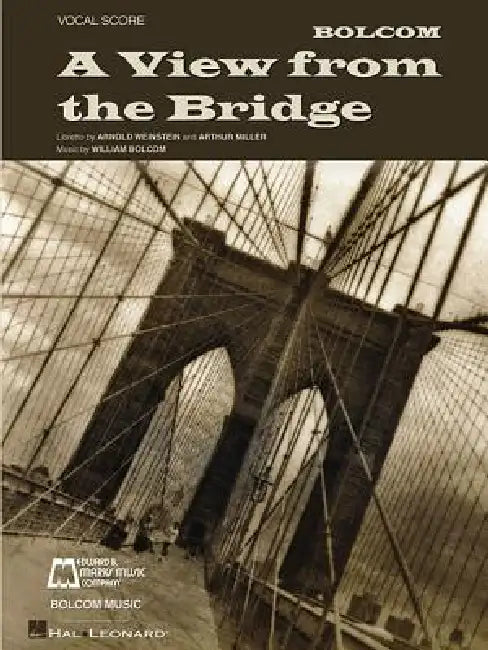William Bolcom - A View from the Bridge: Vocal Score by William Bolcom