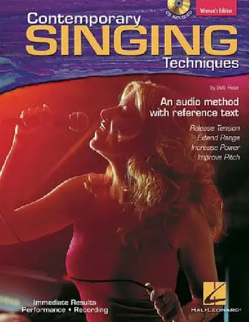 Contemporary Singing Techniques [With CD] by Bob Rose