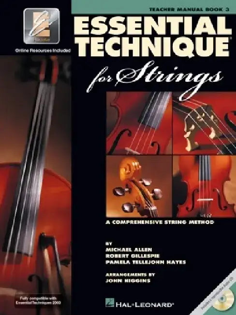 Essential Technique for Strings with Eei: Teacher Manual by Robert Gillespie