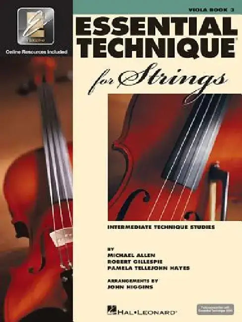 Essential Technique for Strings (Essential Elements Book 3): Viola by Robert Gillespie