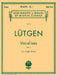 Vocalises (20 Daily Exercises) - Book I: High Voice by B. Lutgen