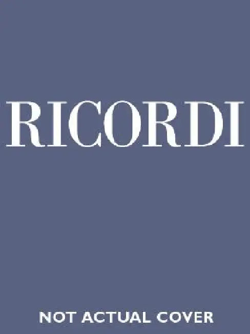 Iris: Vocal Score by P. Mascagni