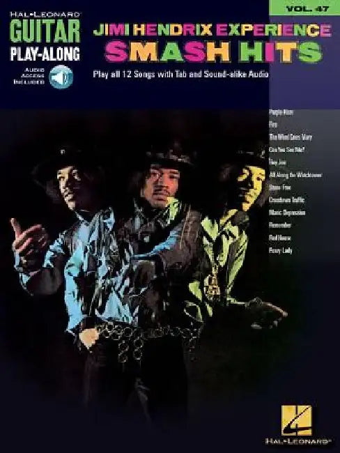 Jimi Hendrix Experience - Smash Hits: Guitar Play-Along Volume 47 by Jimi Hendrix