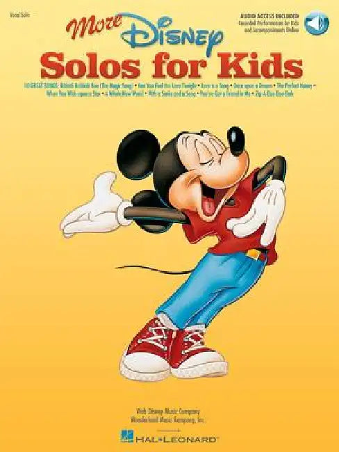 More Disney Solos for Kids by Hal Leonard Corp