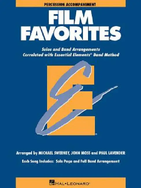 Film Favorites: Percussion by Hal Leonard Corp