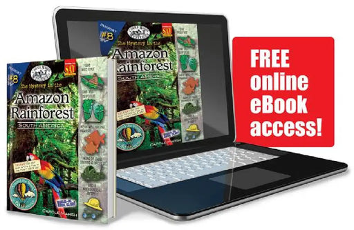 The Mystery in the Amazon Rainforest: South America by Carole Marsh