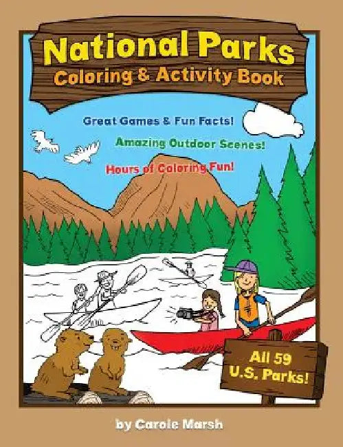 America's National Parks Coloring and Activity Book by Carole Marsh