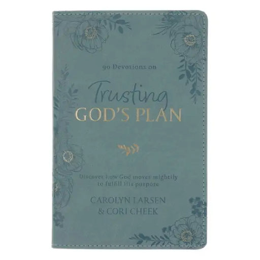 Devotional Trusting God's Plan Faux by Christian Art Gifts
