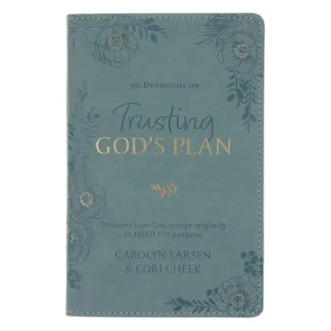 Devotional Trusting God's Plan Faux by Christian Art Gifts