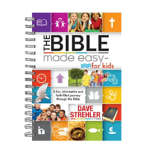 The Bible Made Easy - For Kids Wirebound by Christian Art Gifts