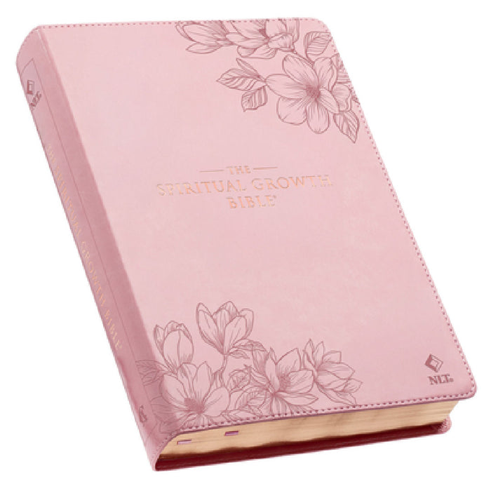 The Spiritual Growth Bible Pink Floral FL by Christian Art Gifts