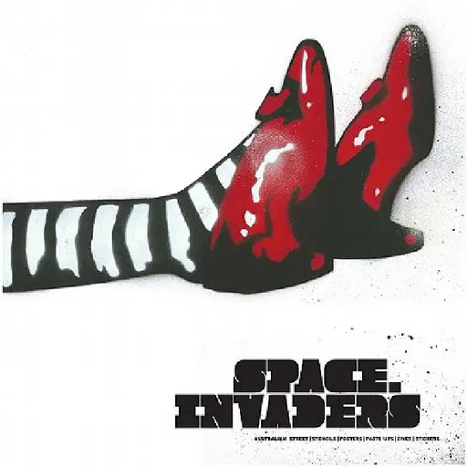 Space Invaders: Australian Street Stencils Posters Paste-Ups Zines Stickers by Jaklyn Babington