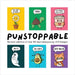 Punstoppable: The Best Collection of Over 130 Illustrated Puns by LEFD Designs! (The Perfect Gift for Pun Lovers) by Lefd Designs