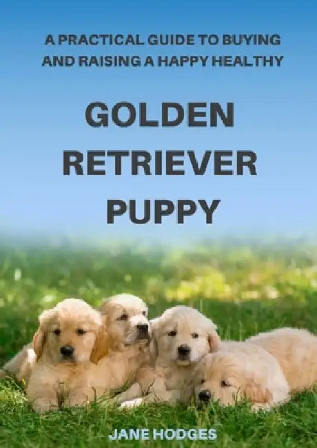 A Practical Guide to Buying and Raising A Happy Healthy Golden Retriever Puppy by Jane Hodges