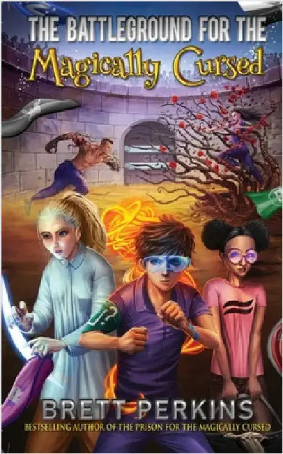 The Battleground for the Magically Cursed by Perkins, Brett