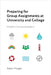 Preparing for Group Assignments at University and College: A Guide for Commencing Students by Morgan, Adam
