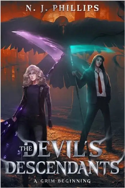 The Devil's Descendants: A Grim Beginning by Phillips, Nathan