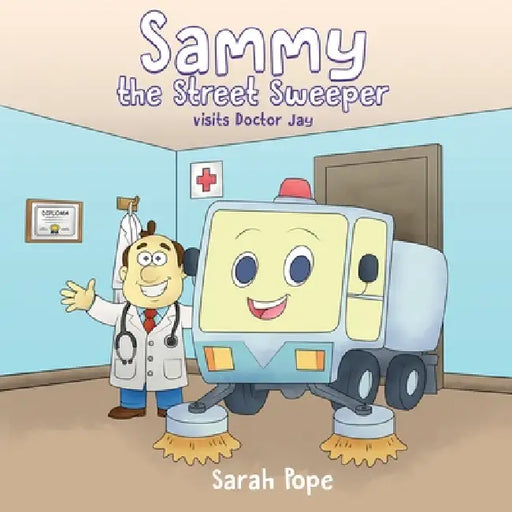 Sammy the street sweeper visits Doctor Jay by Pope