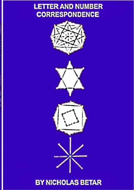Letter and Number Correspondence by Nick Betar